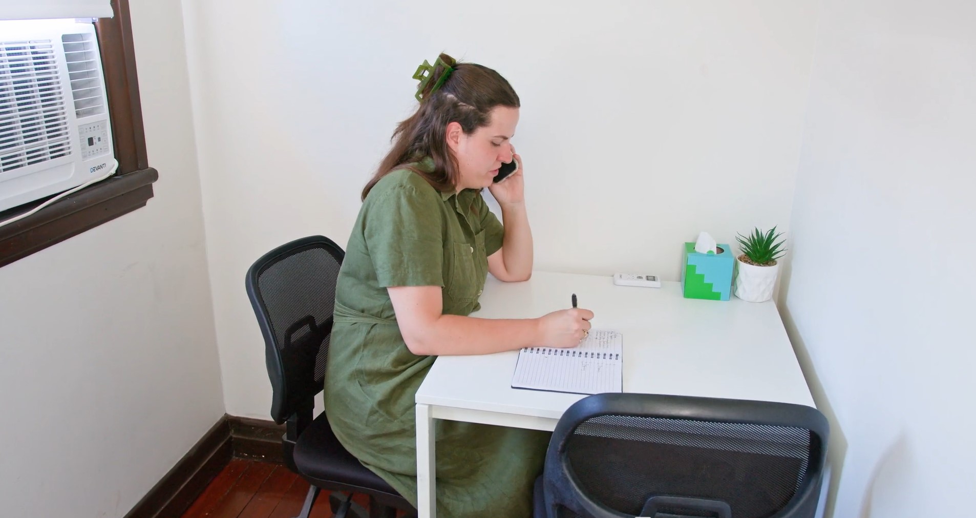 Meeting pod at Salt Space