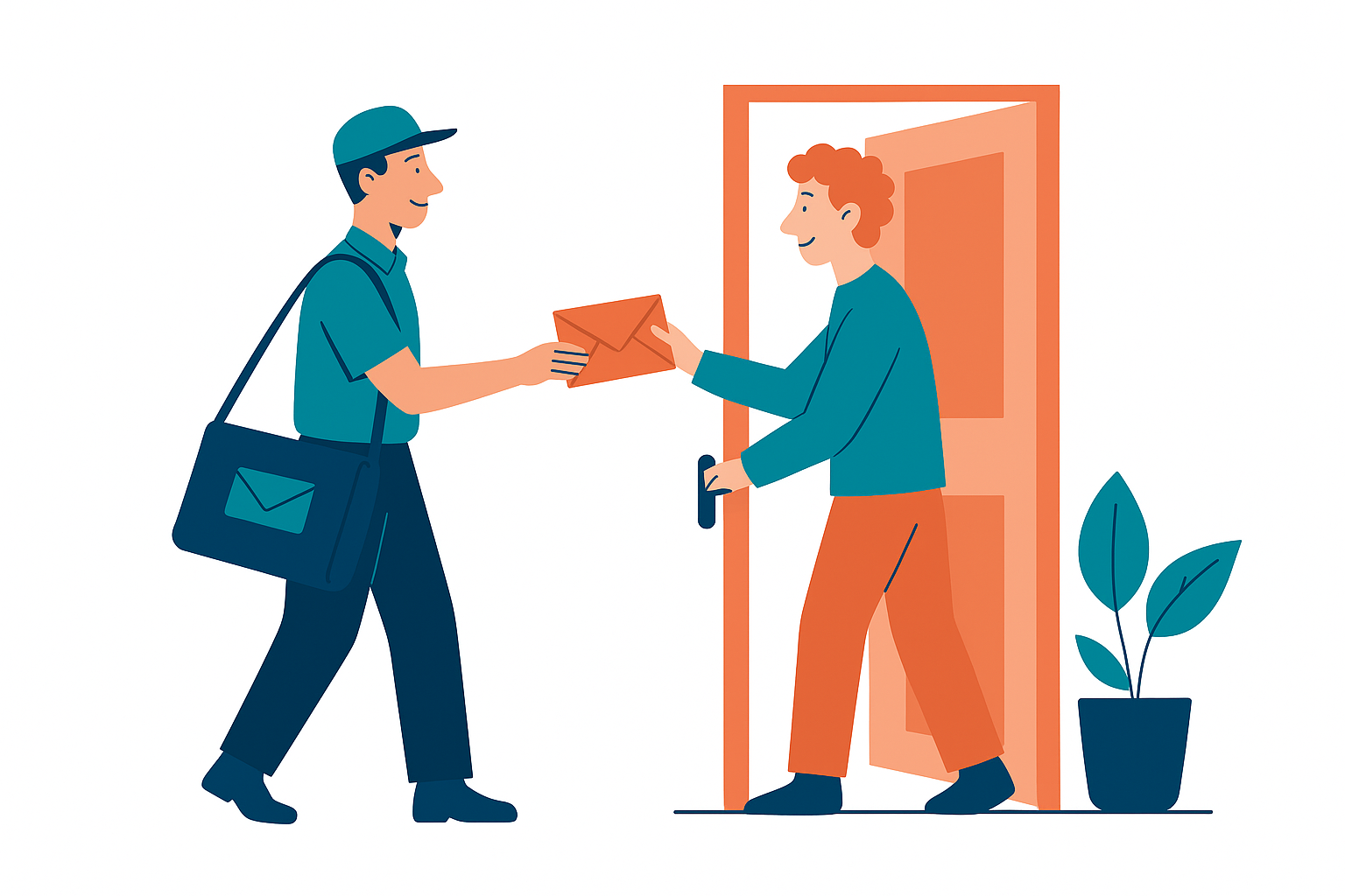 Mail forwarding service at Salt Space New Farm