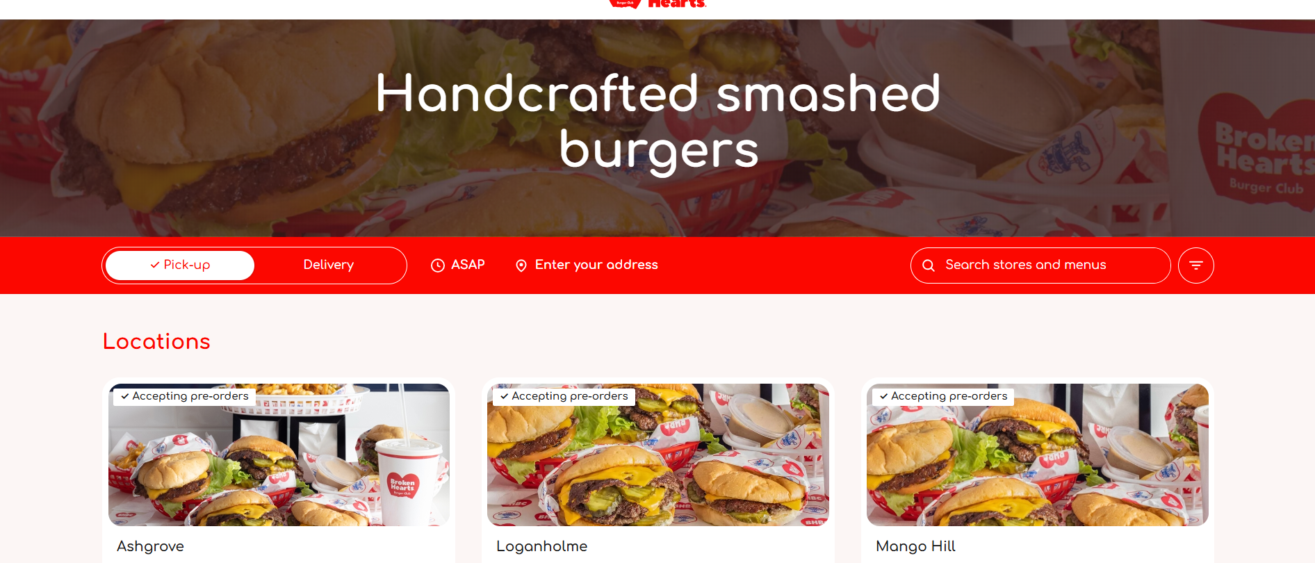 Broken Hearts Burger Club New Farm