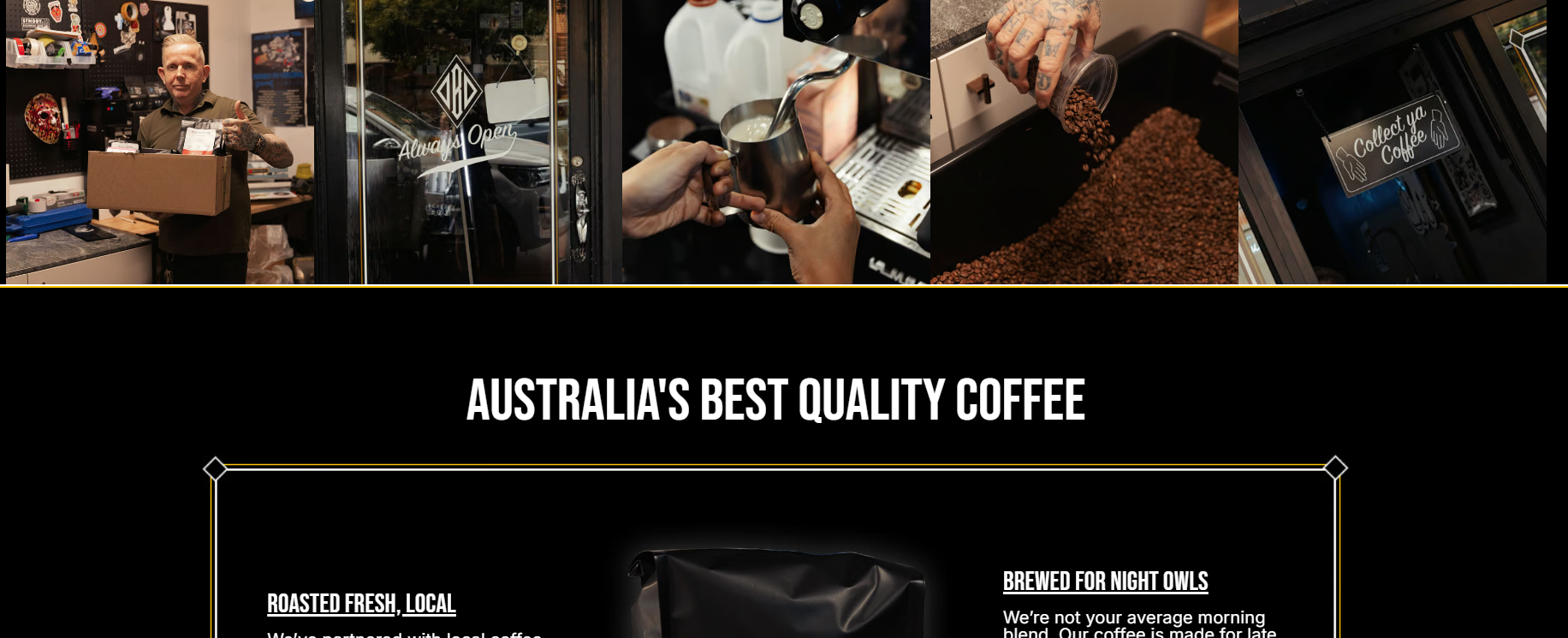 Death Before Decaf New Farm