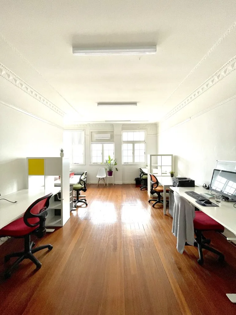 Interior of Studio C — private office