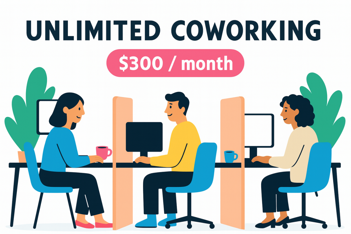 Unlimited Coworking in New Farm for $300 a Month: Is This Brisbane’s Best Desk Deal?