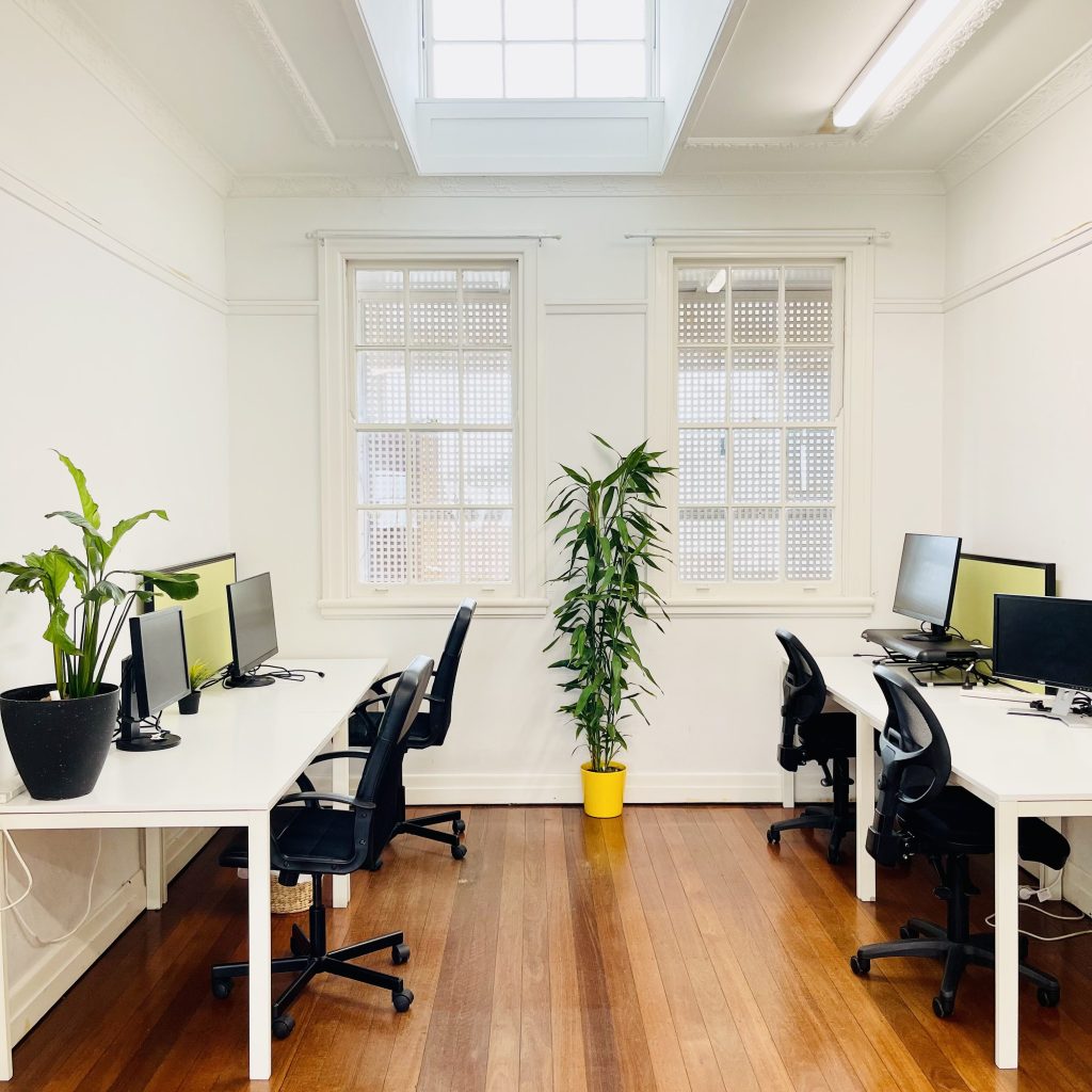 atrium office space new farm