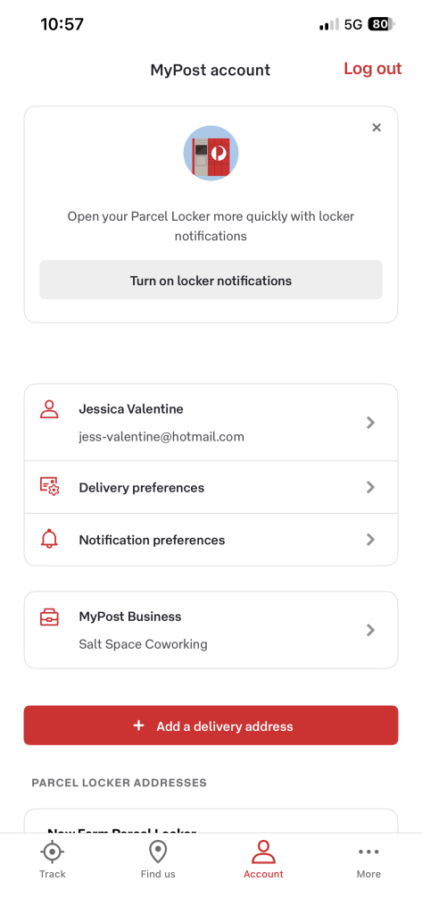 1. Australia Post mail forwarding instruction