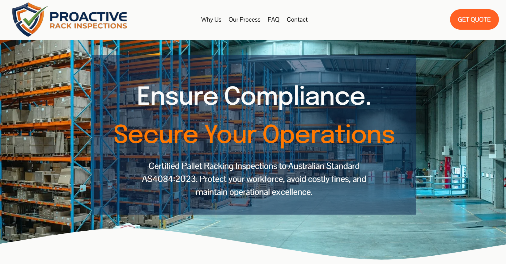 Proactive Rack Inspections