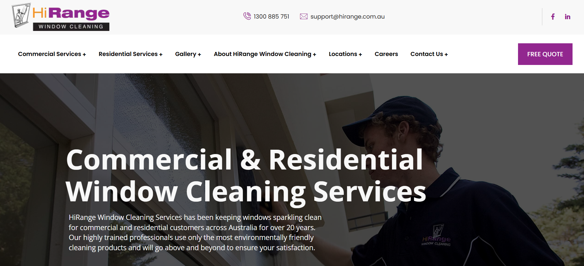 HiRange Window Cleaning